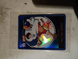 LA DODGER CARD