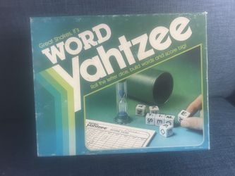 Yahtzee Word Game—Old Favorite!