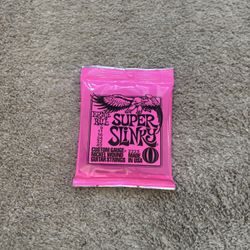 3 Ernie Ball Super Slinky Brand New Nickel Wound Guitar Strings