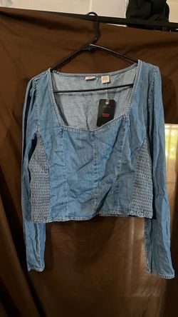 Levi denim top