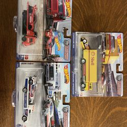 Hot Wheels Team Transport Premium Set 