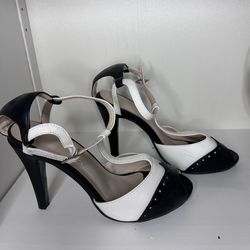 Black And White Heels 