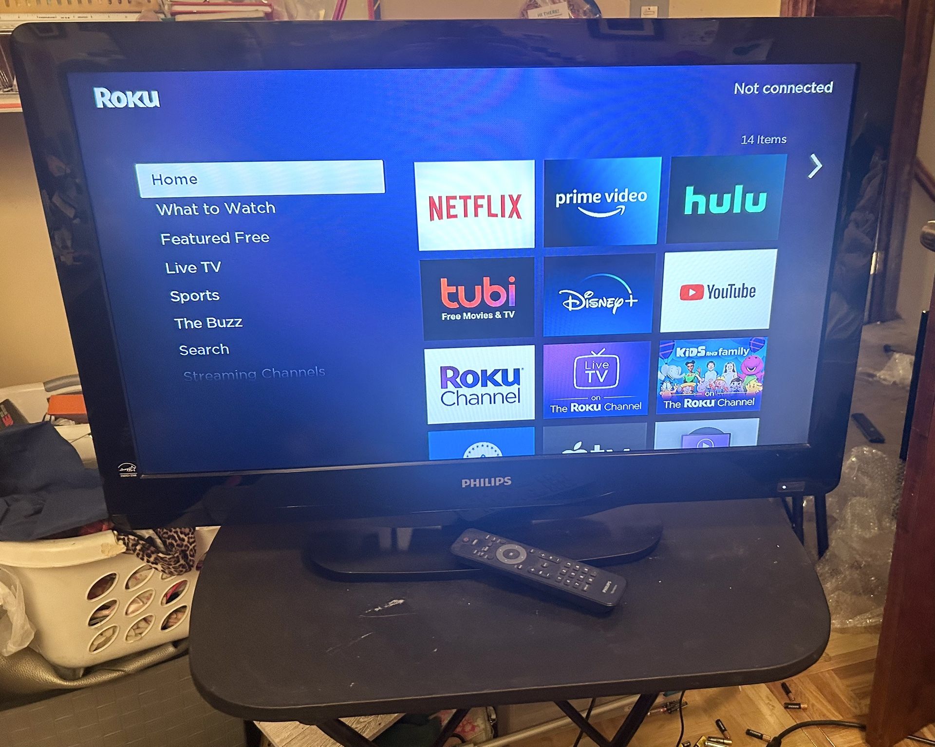 PHILLIPS 40” WIDESCREEN HD TV V