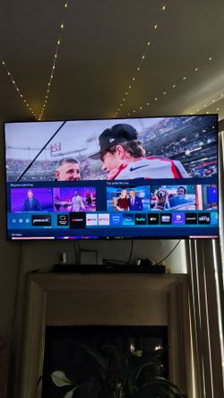 65" 2020 Samsung QLED TV With Soundbar and Subwoofer