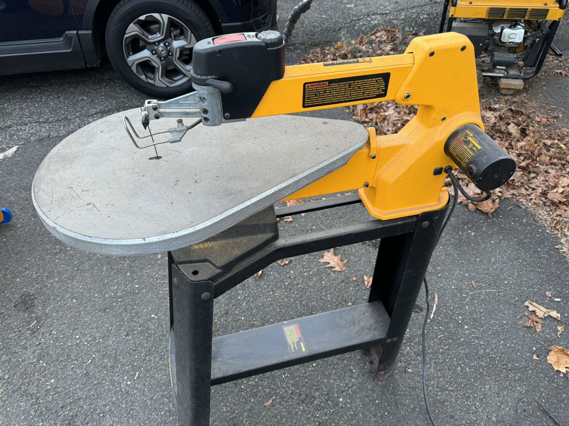 Dewalt Scroll Saw And Stand