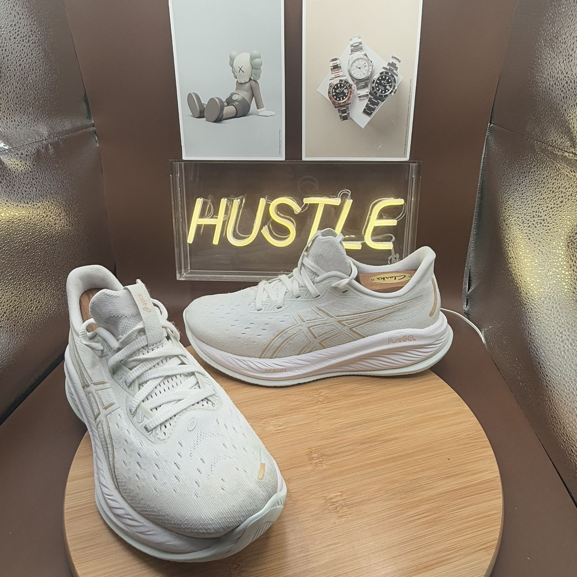 ASICS Gel-Cumulus 26 White Pale Mint Women's Sz 8