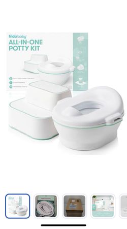 🚽👶 For Sale: Frida Baby All-in-One Potty Training Kit – 5-in-1 Toddler Bathroom Essential