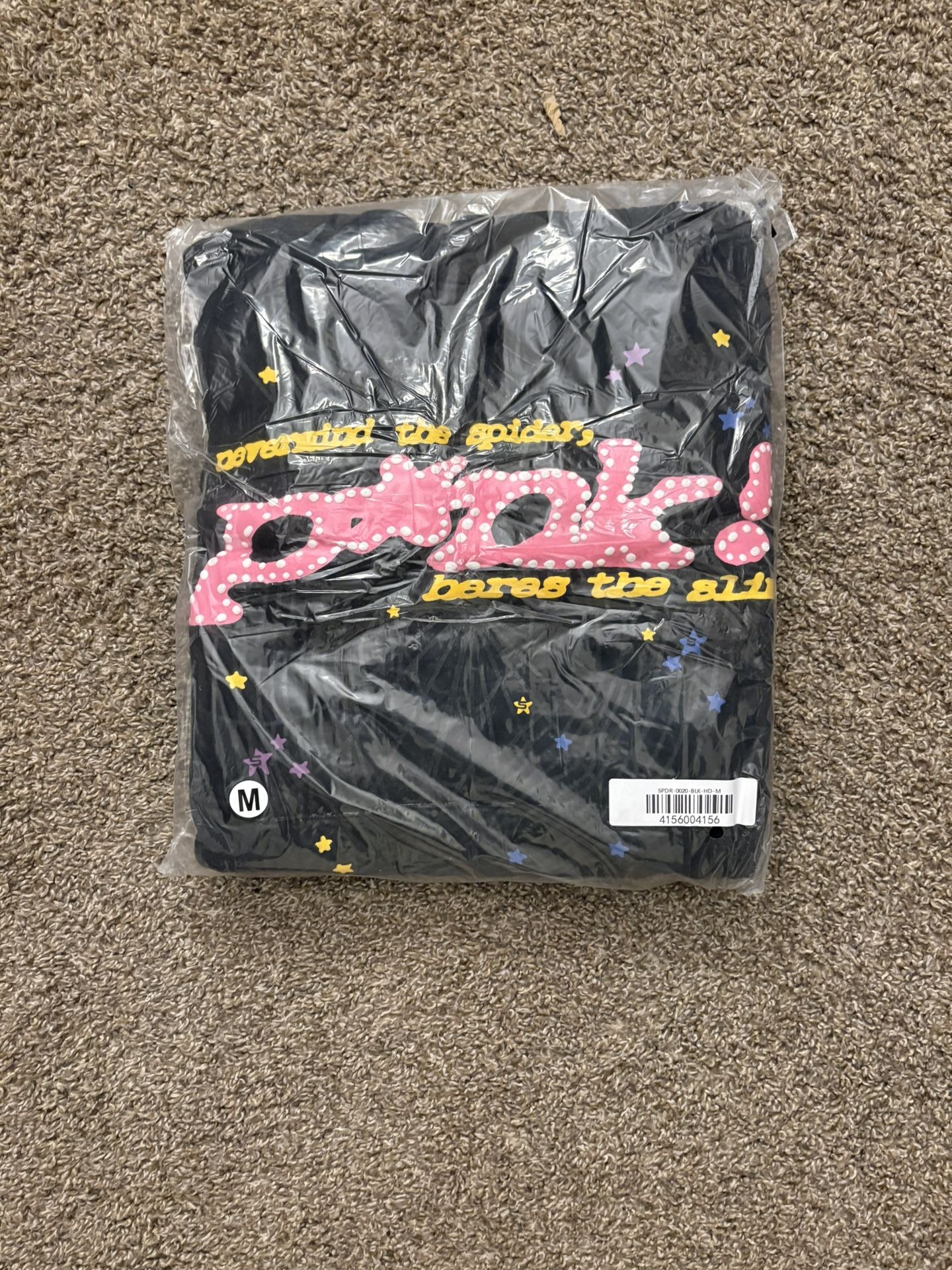 P*nk Sp5der Hoodie Size Medium