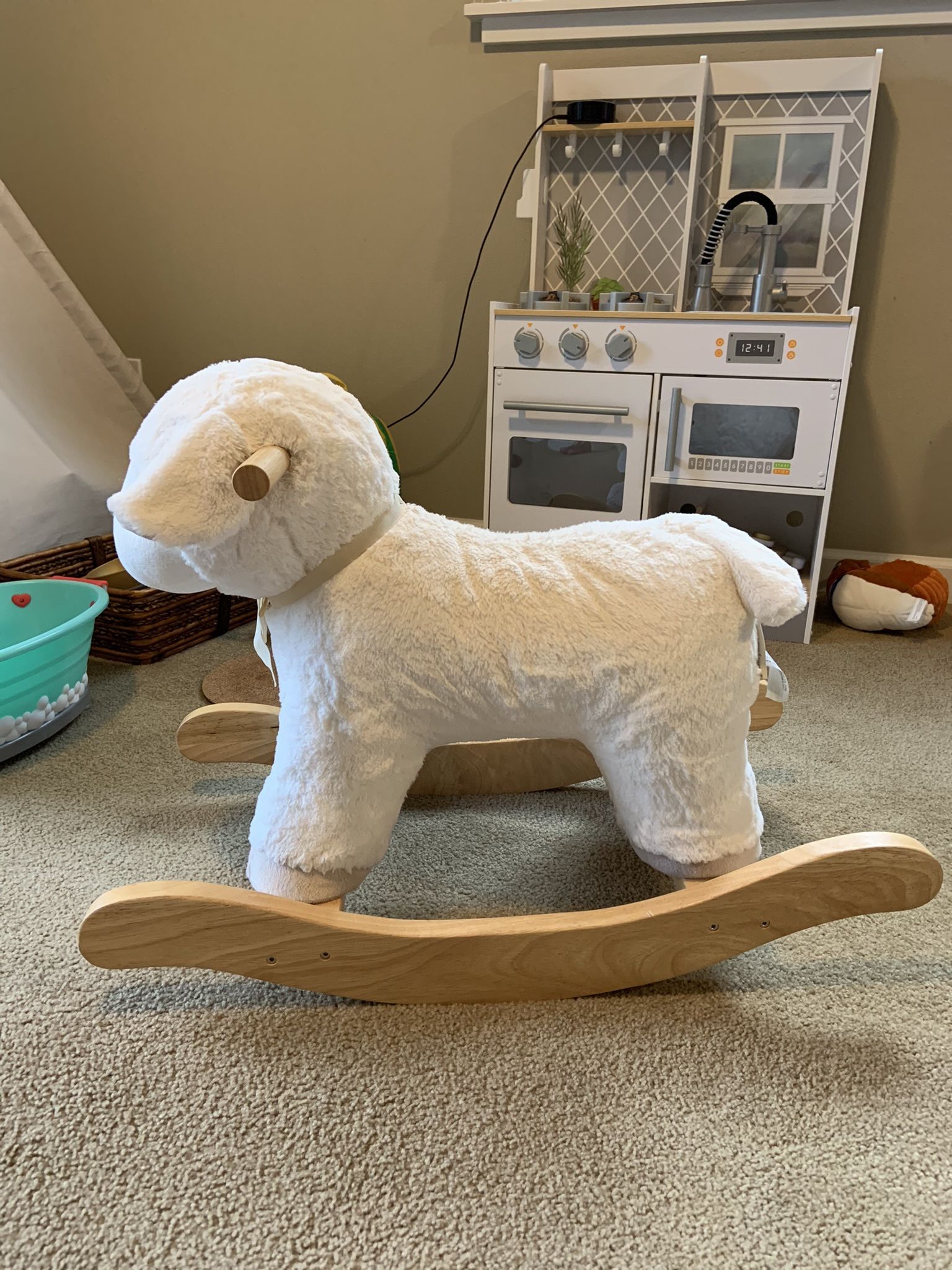 Pottery barn 2025 sheep rocker