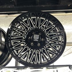 20x10 6x135/139 American Warrior wheels