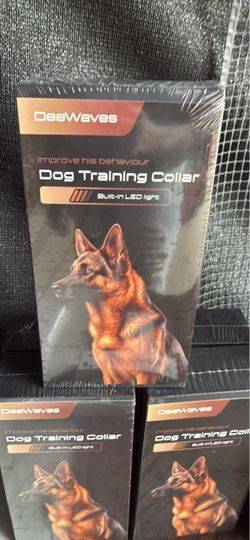 DeeWaves Dog Training Collar with Built-In LED