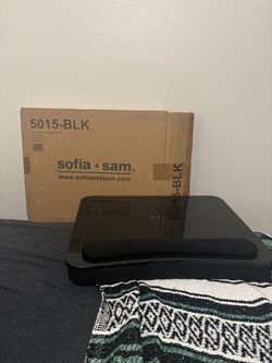 Sofia + Sam Memory Foam Lap Desk – Black Sparkle – New in Box