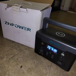 Zhpower 600w Portable Power Station 