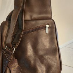 Genuine  leather Sling bag