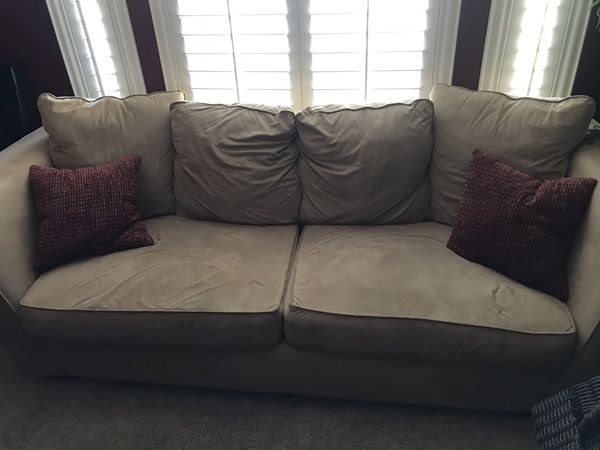 Moving Micro Suede Sofa Express Sleeper For In Jacksonville Fl Offerup