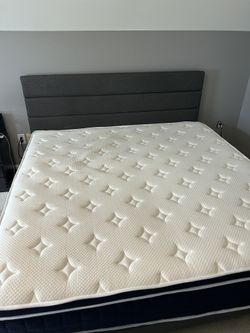 King Bed Frame And Mattress