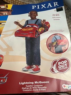 Lightning McQueen  Pop out costume
