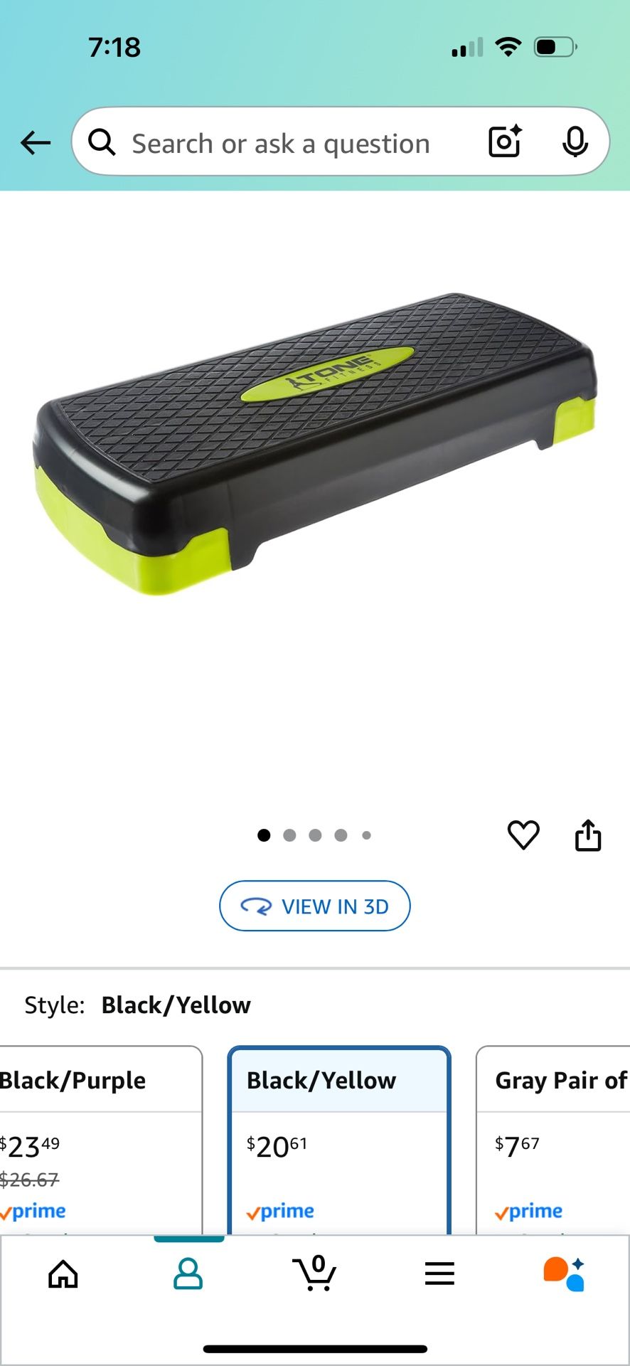 Aerobic Step Platform