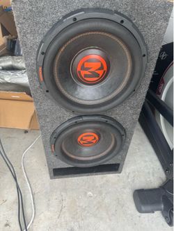 Memphis audio mojo pro subs in vented box