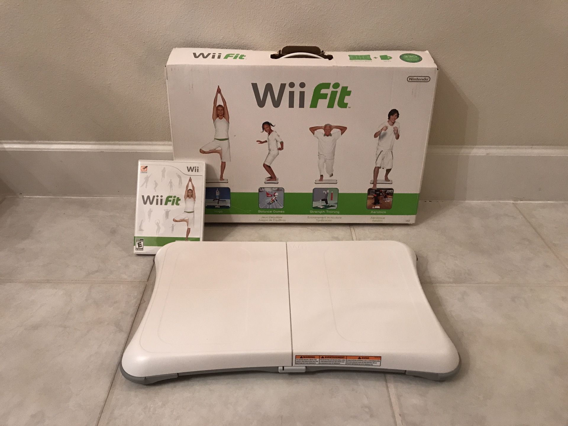 Wii Fit Complete with balance board and instructions. As new.