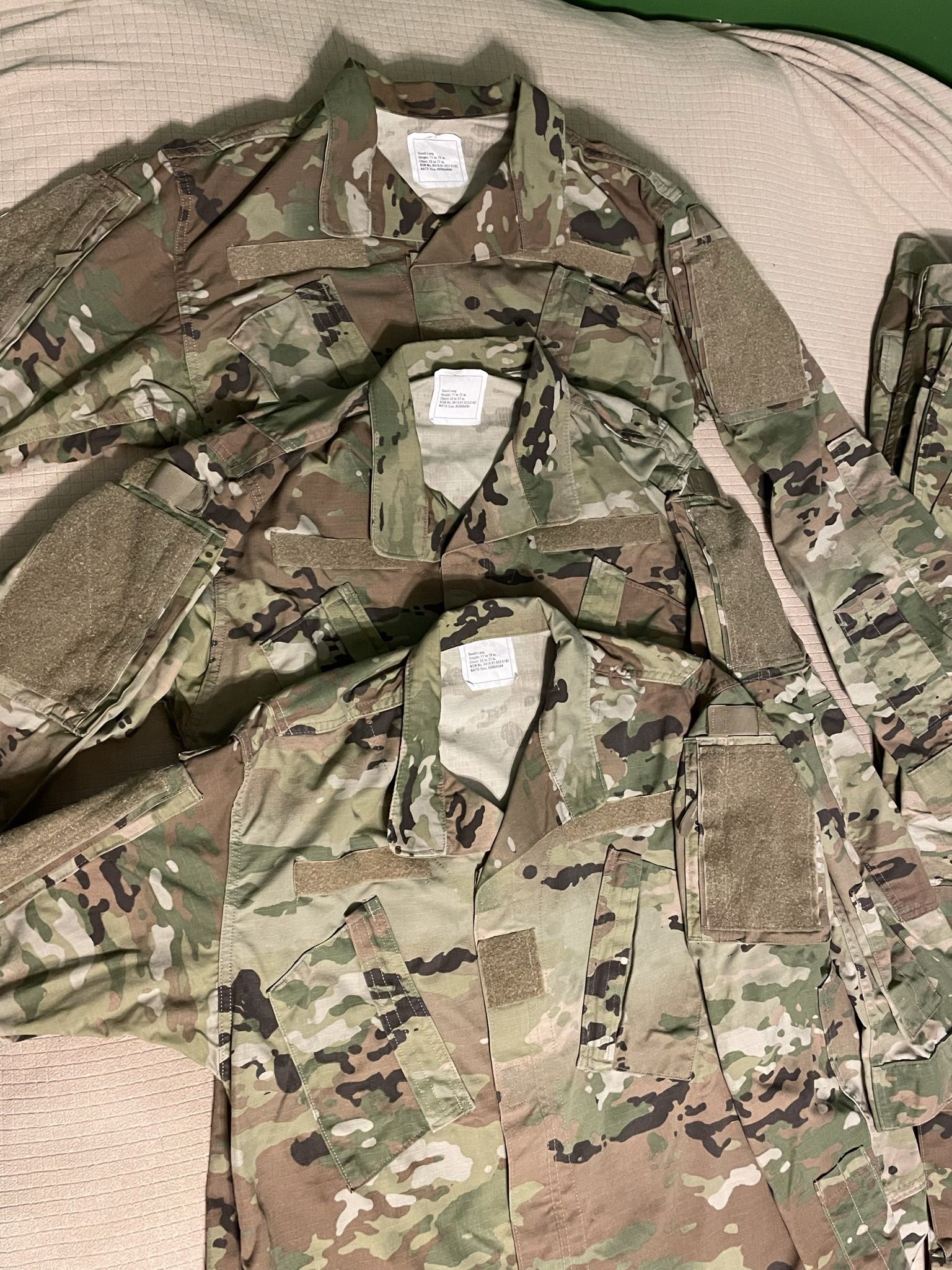 Army OCP Jacket  Army / Air Force Improved Hot Weather Combat Uniform (IHWCU) Coat (OCP)