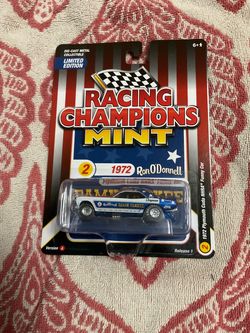 Collectible Racing Champions 1972 Plymouth Cuda NHRA Funny Car