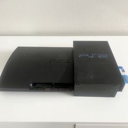 PS2 & PS3  With Game Cards For Sale!