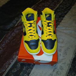 USED NIKE DUNK HIGH IOWA