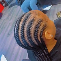 10-12 Stitch Braids Wig