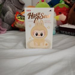 Unopened New Real Have A Seat Labubu 