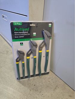 Autlead 3-Piece Groove Joint Pliers Set