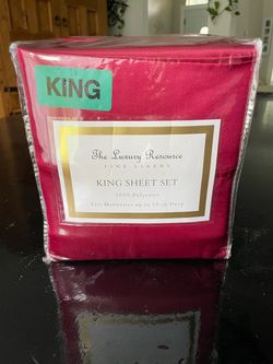 Satin King bed sheet set