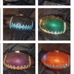 LAST MINUITE GIFTS.....FOOTBALL PURSES