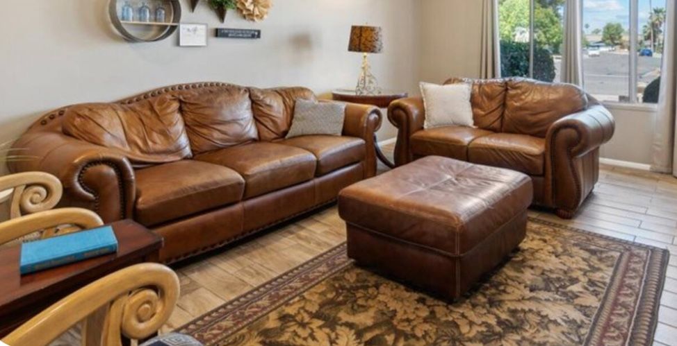 Leather Sofa