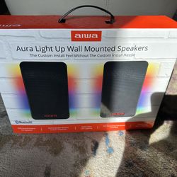 Aiwa Aura Light Up Speakers
