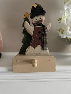 Snowman Stocking Holder