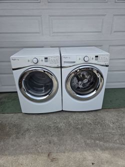 Whirlpool washer and gas dryer