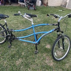 Bicicleta para dos personas está como nueva en perfectas condiciones