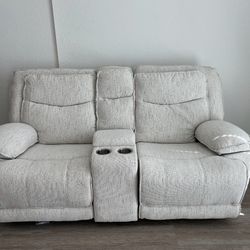 Off-White Electric Couch