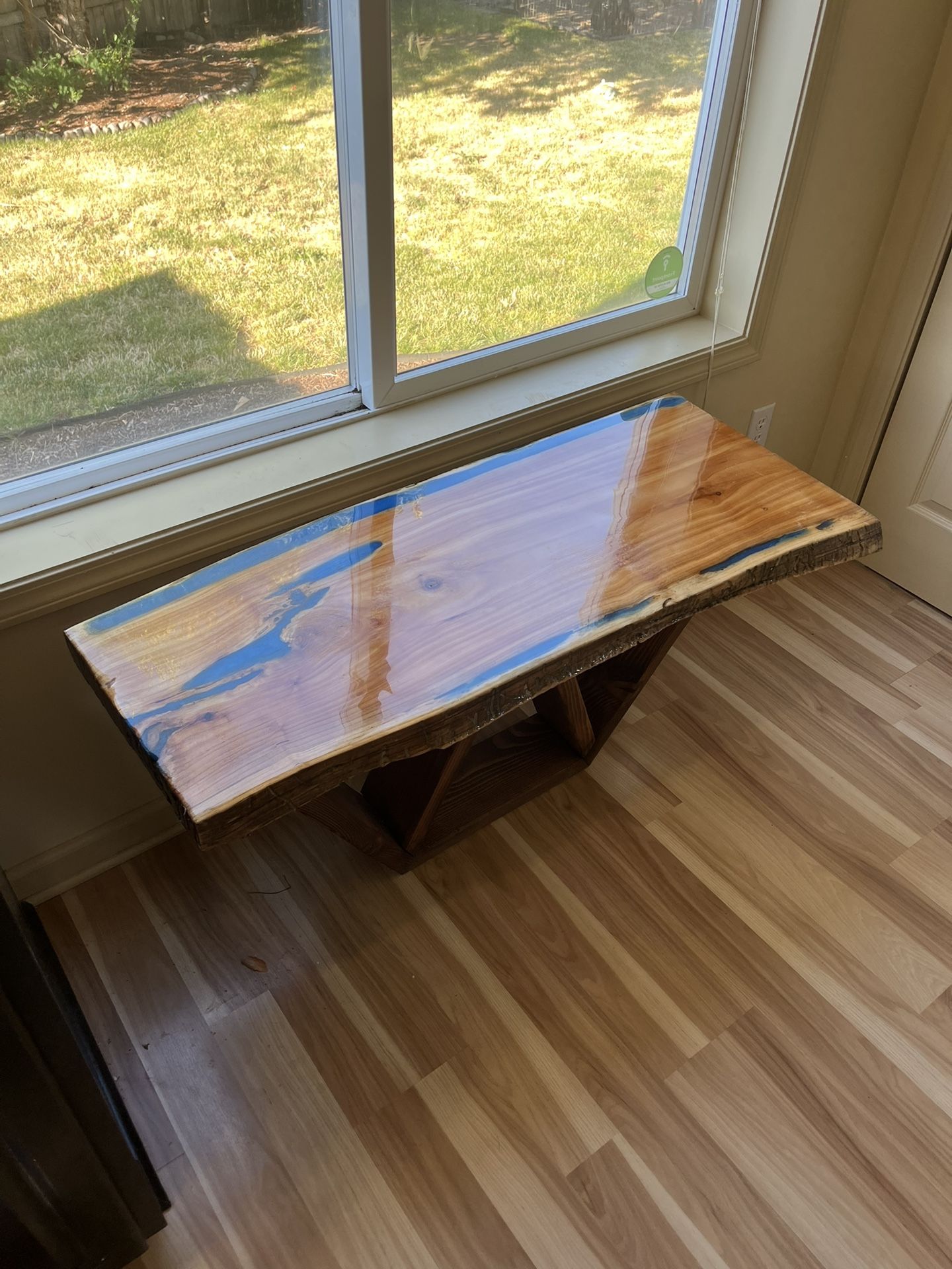 Live Edge Epoxy Coffee Table