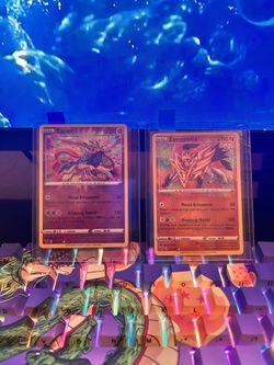 zamazenta and zacian rainbow rare
