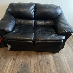 Black Loveseat