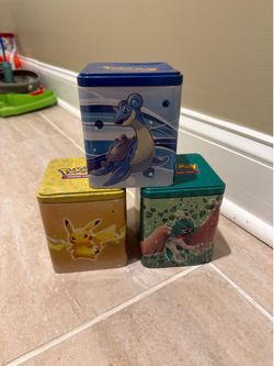 Pokémon Cards in Collectors Tins