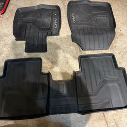 2024 Custom Honda CRV Weather Floor Mats 