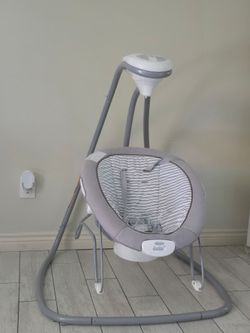 Baby swing and tub