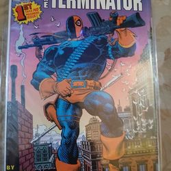 Deathstroke The Terminator #1 comic book.
