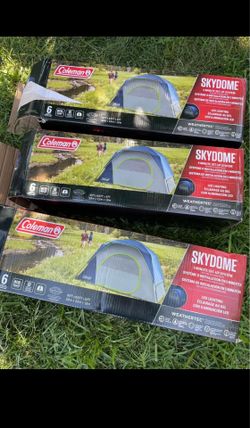 Coleman 6 person camping tent