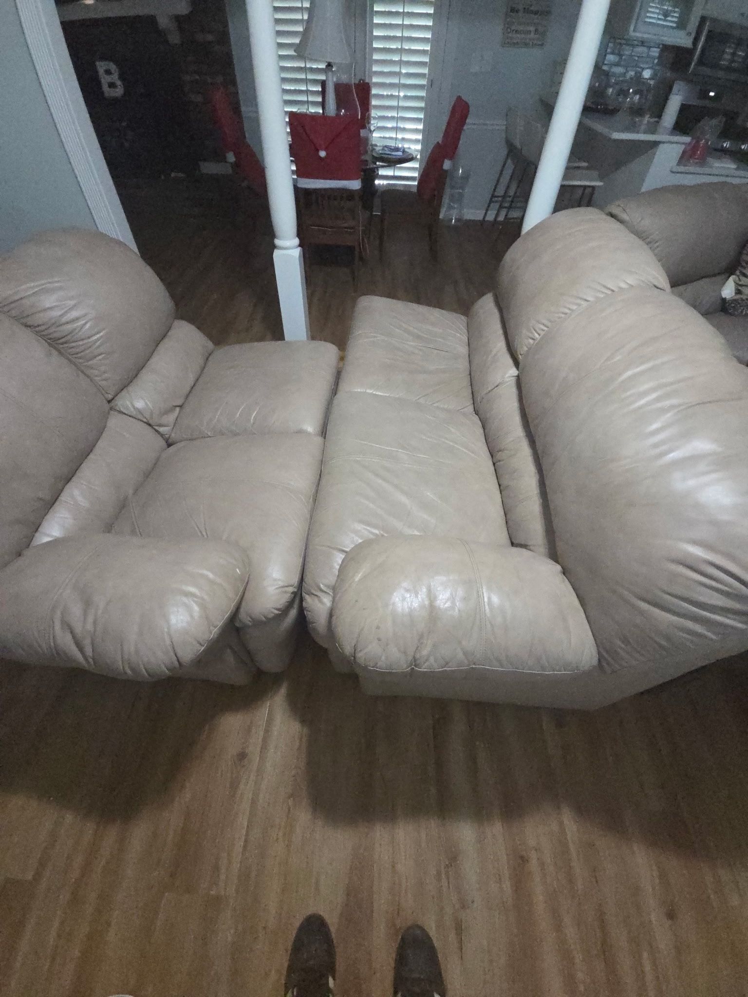 Sectional Couch With Recliner And Love Seat