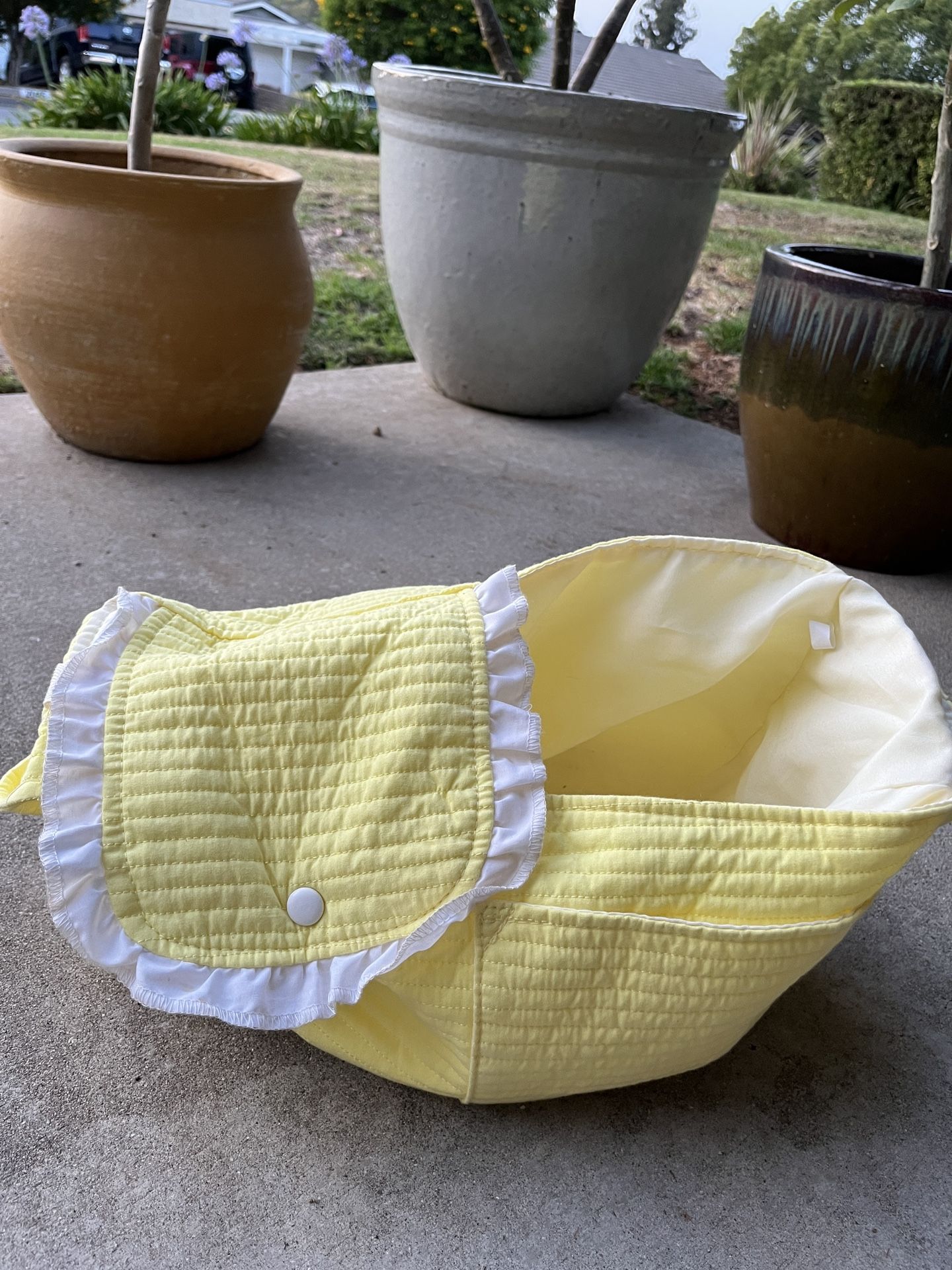 Yellow Small Dog Carrier
