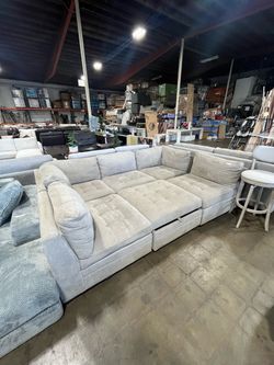Thomasville Tisdale fabric sectional 6piece
